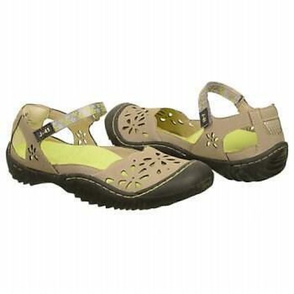 J-41 Kelly Beige Vegan Mary Jane Shoes Size 8
